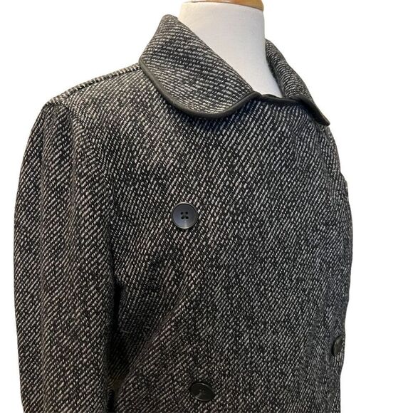 Lucky Brand Black & White Tweed Jacket size Large - Picture 8 of 8